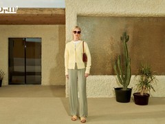 Готовая коллекция одежды VETEMENTS для весны 2025 года на показе в Париже