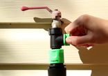 Кран с резьбой № 4025 для системы полива