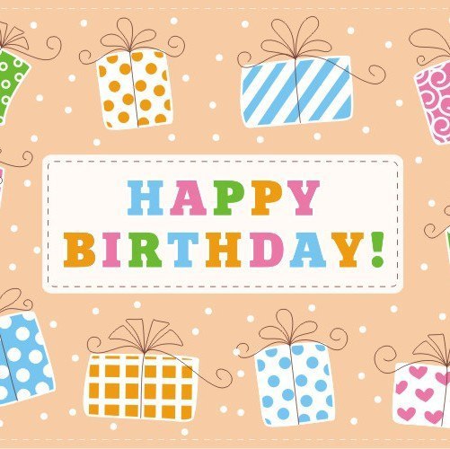 Happy birthday