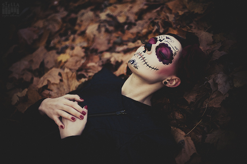 макияж на хэллоуин 2012