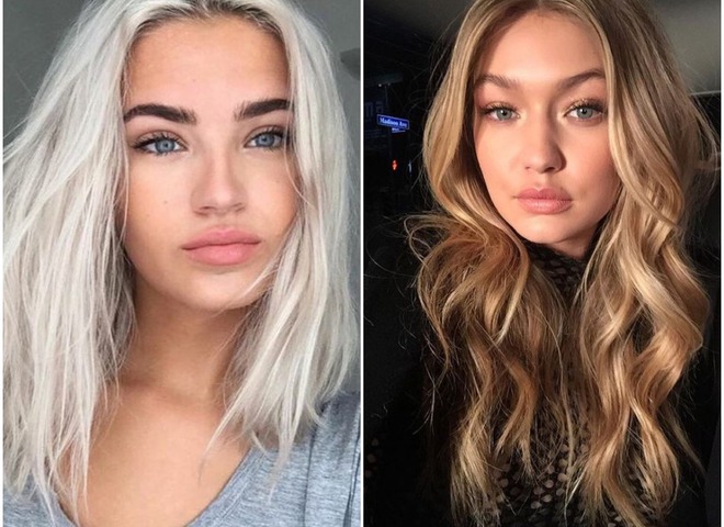 Окрашивание волос зимой 2019: ТОП-5 модных оттенков для блондинок