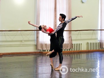 Олександр Стоянов і Катерина Кухар на репетиції: про балет, складнощі та нову постановку