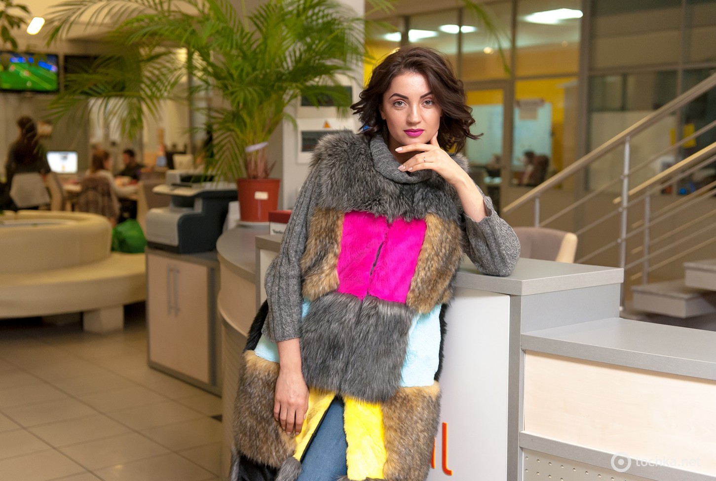 Оля Цибульская в гостях у tochka.net 