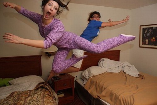 Приколы с кроватью