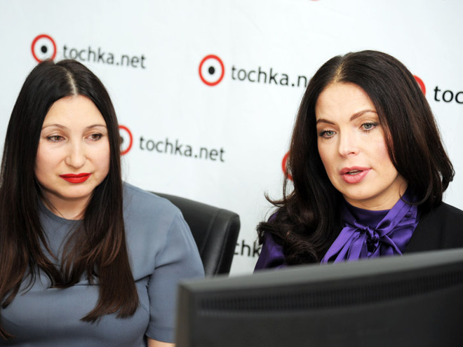 Инна Силантьева и Влада Литовченко