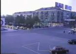 протаранил ментовскую машину