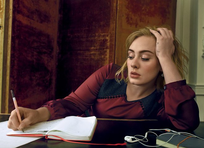 Адель для Vogue