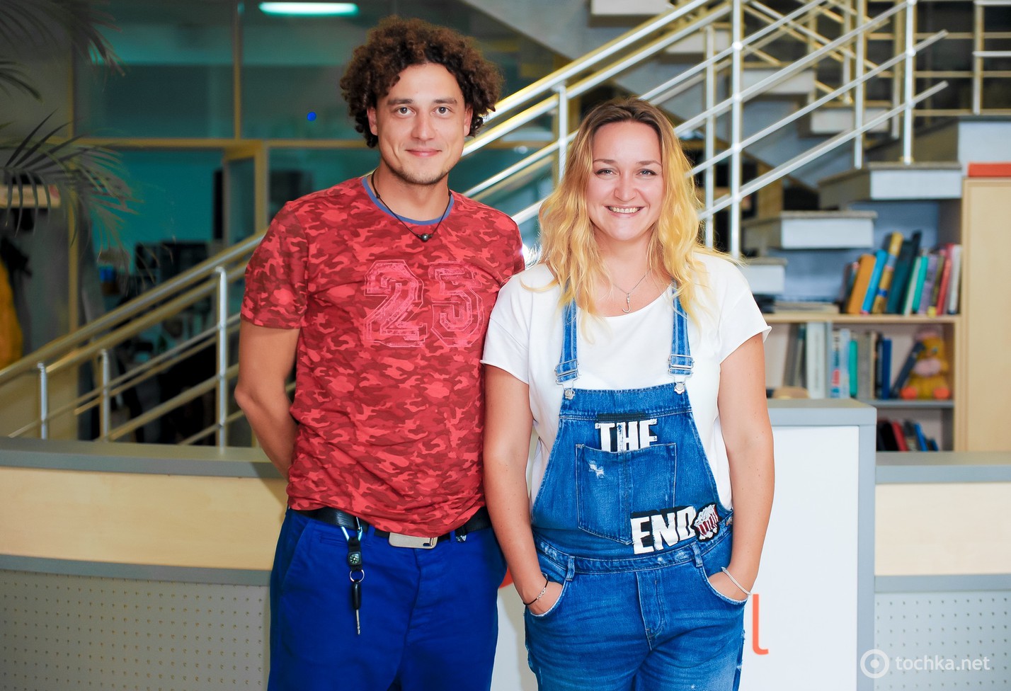 Евгений и Елена Синельниковы в гостях у tochka.net 