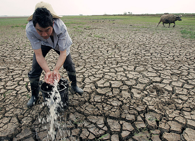 Китай выжигает самая ужасная засуха века (фото, видео) - news.tochka.net
