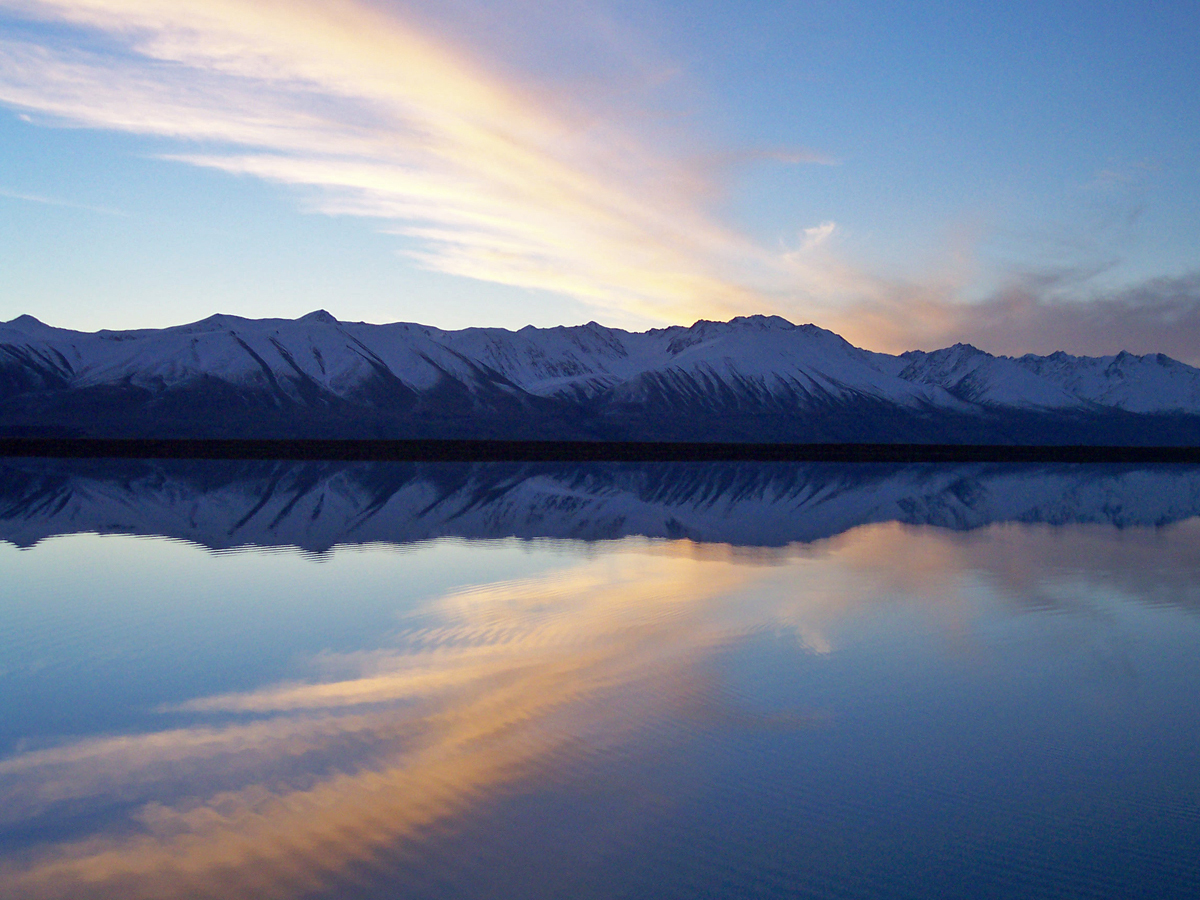 Озеро Пукаки