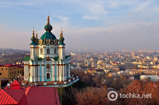 Що ми знаємо про визначні пам'ятки Києва: Андріївська церква