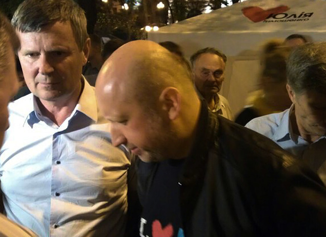 Вечер ареста Тимошенко