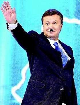Карикатуры на Януковича