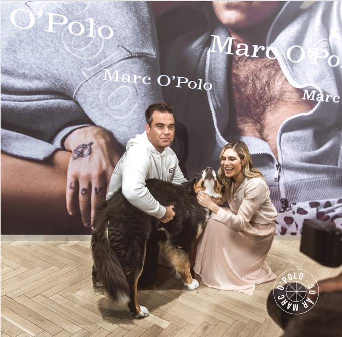 Коллекция одежды Marc O’Polo и Робби Уильямса