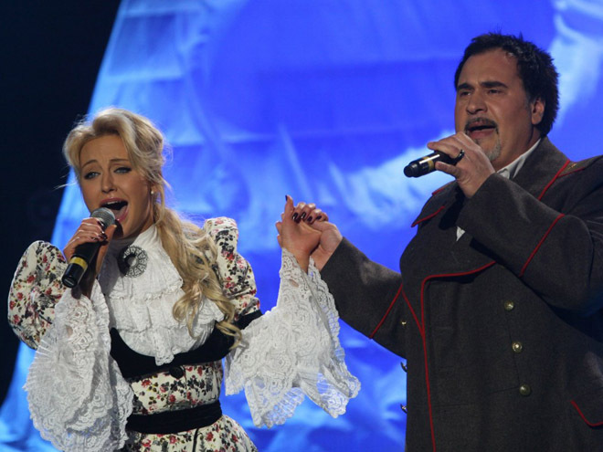 Валерий Меладзе и Ева Бушмина