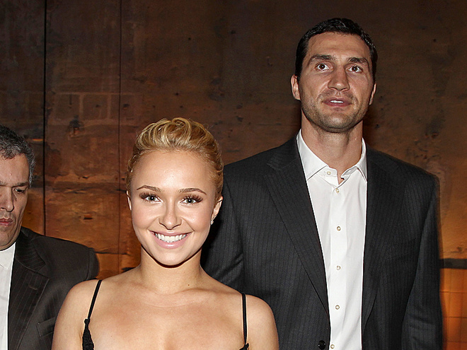 Хайден Панеттьєрі і Володимир Кличко