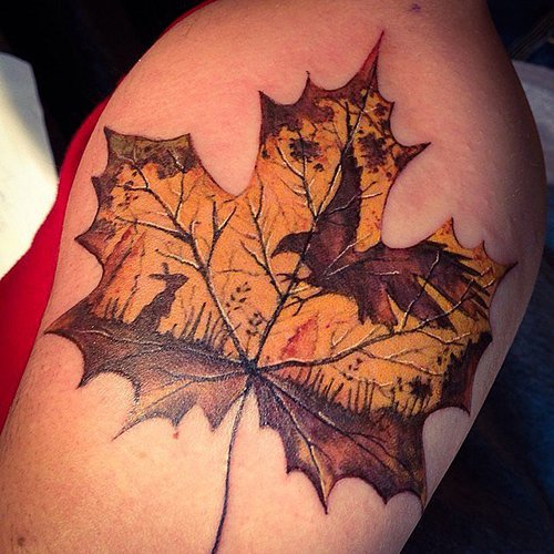 Осенние татуировки