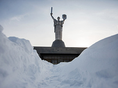 Киев в снегу