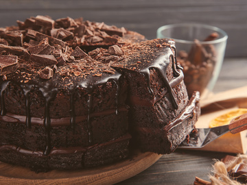 Шоколадный торт Стаканчиковый