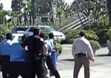Мужик нарвался на разозленных копов