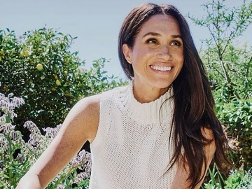 Меган Маркл поділилася новим фото з 4-річною дочкою на пляжі