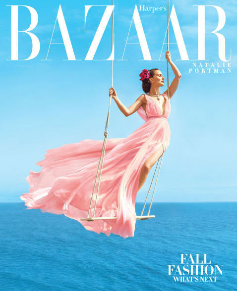Натали Портман украсила обложку Harper's Bazaar