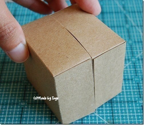 Коробочка - сундучок для новогодних подарков своими руками