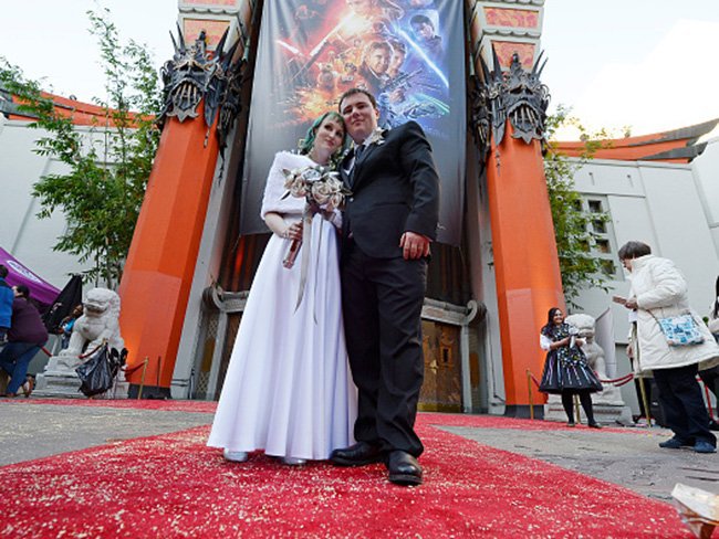 Свадьба в стиле "Звездных войн"