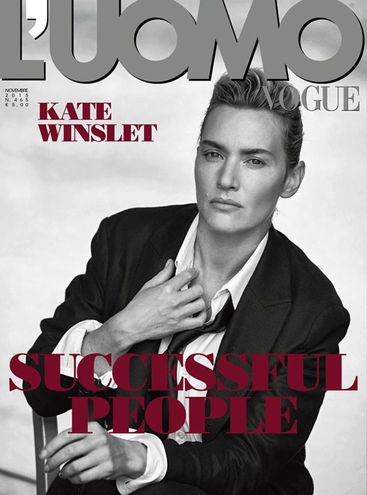 Кейт Уінслет в L'Uomo Vogue