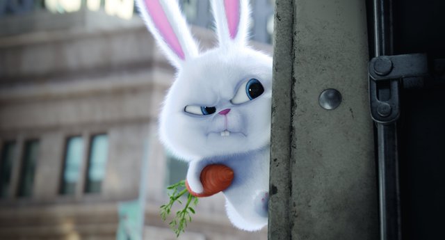 Тайная жизнь домашних животных HD. кролик Снежок