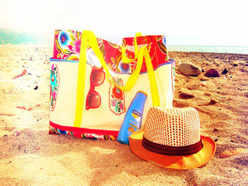 хенд-мейд: пляжна сумка