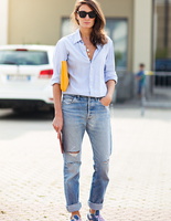 Как носить кроссовки: street-style примеры