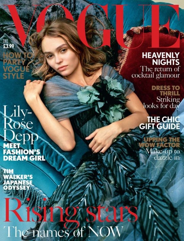 Лілі-Роуз Депп вперше знялася для обкладинки Vogue