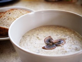 Грибной суп-пюре