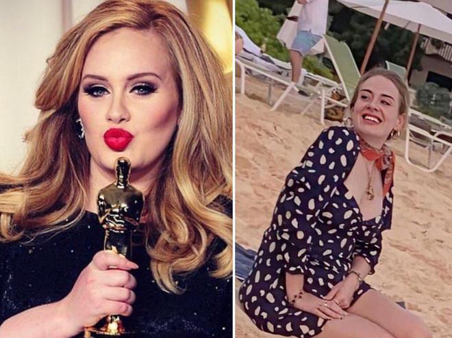 Адель до и после похудения