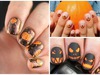 Маникюр с тыквой