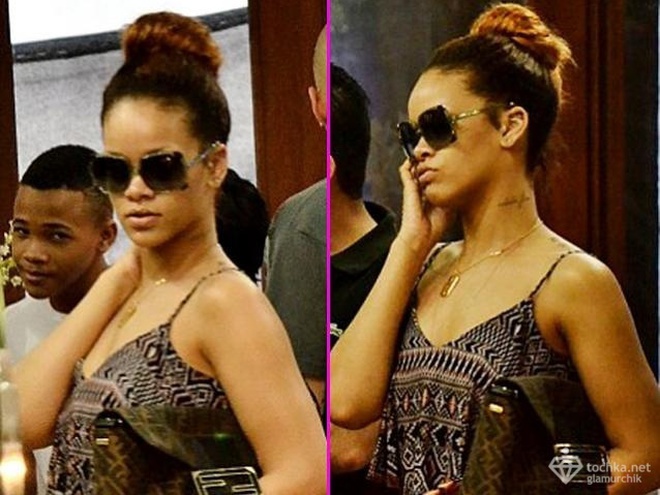 Рианна показала свои волосы