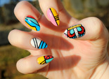 Модный летний маникюр 2016: Moschino nails Модный летний маникюр 2016: Moschino nails