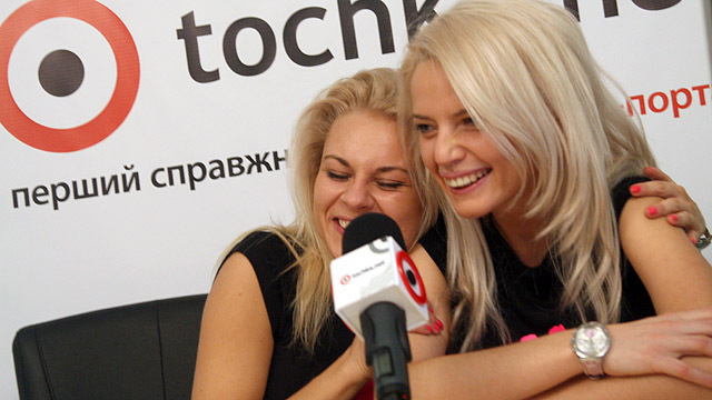 Сборная блондинок Украины