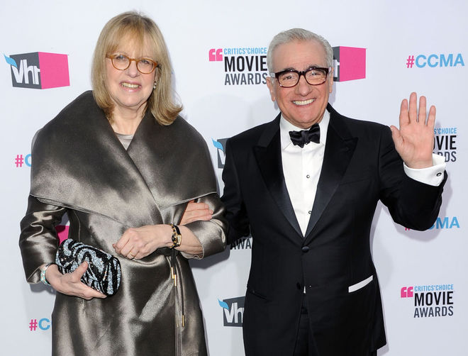 Мартин Скорсезе и Хелен Моррис