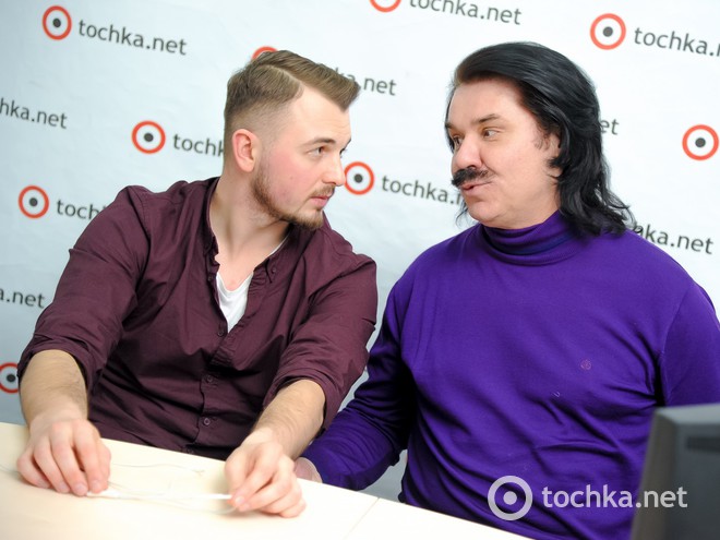 Павел Зибров и Женя Янович в гостях у tochka.net