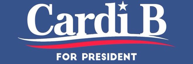 Карді Бі пропонують піти в президенти