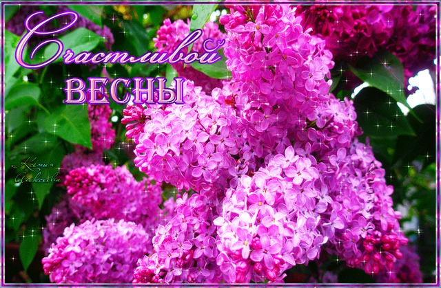 Весенние открытки