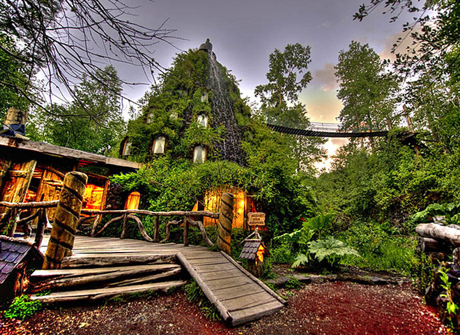 Сказочный отдых в Чили: отель Magic Mountain Lodge в кратере вулкана Arenal