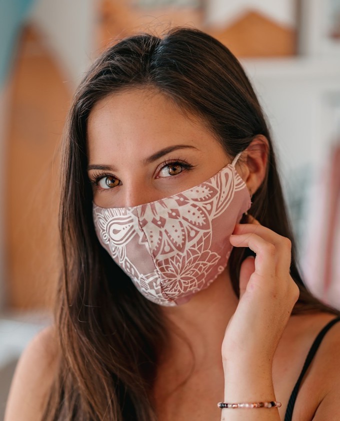 Модные защитные маски для лица