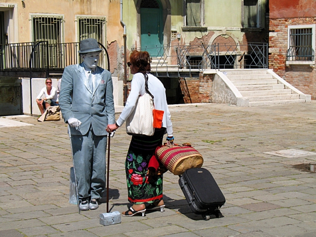 Живые скульптуры: Италия
