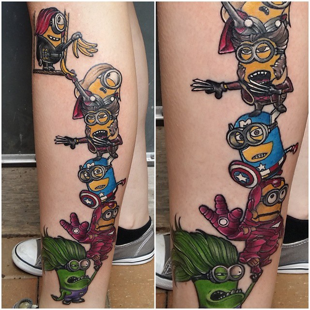 Тату миньоны