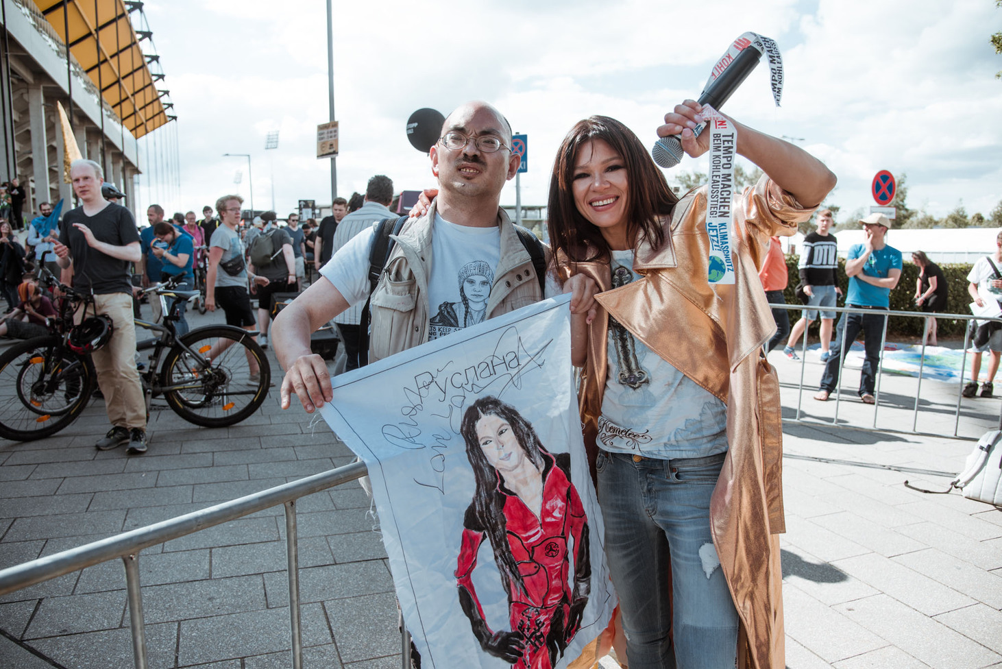 Руслана выступила в Аахене на глобальной демонстрации движения Fridays For Future