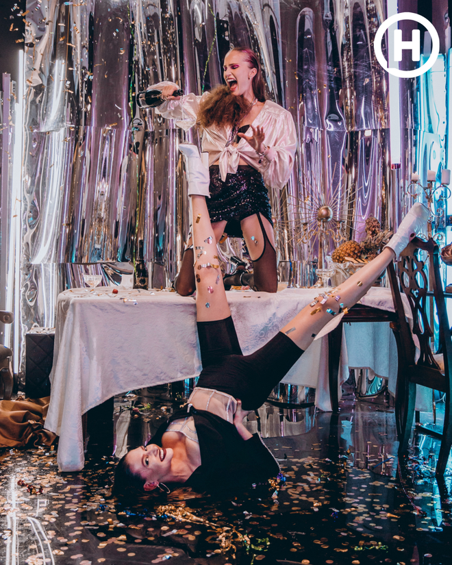 Алла Костромичева и Арина Любителева