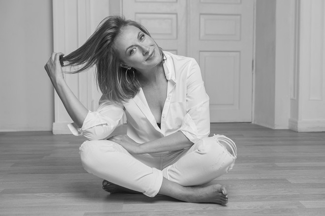 Елена Кравец продемонстрировала свою естественную красоту